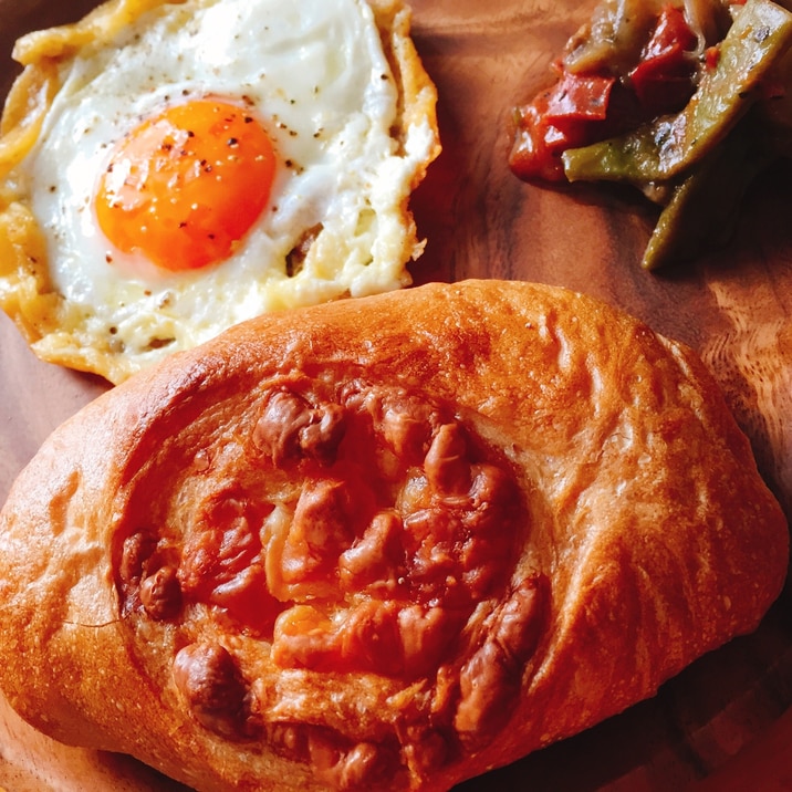 カリカリ&とろとろ!チーズ目玉焼き